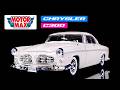1955 Chrysler C300 Cream "Timeless Legends" Series 1/24 Diecast Model Car by Motormax