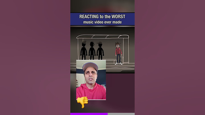 Reacting to the worst music video ever made… #shorts
