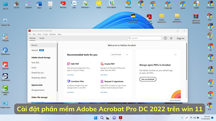 Hướng dẫn cài đặt acrobat pro 11