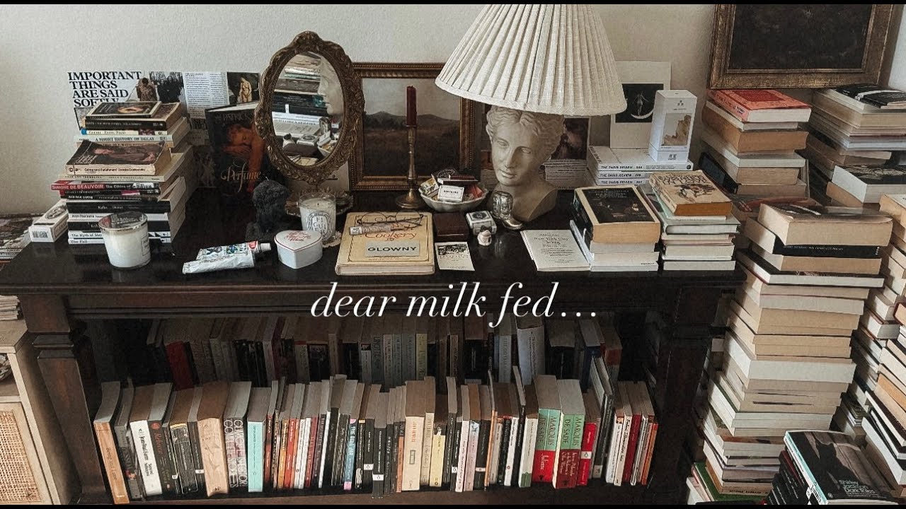 dear milk fed: introductions, my favorite books of 2024, and what to expect on my channel