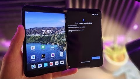 The Surface Duo May 2023 Update Has a Rebooting Problem..