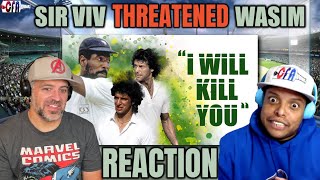 When Viv Richards Threatened Wasim Akram