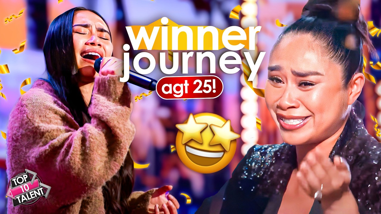WINNER Jessica Sanchez Journey To Stardom On AGT 2025! – Video