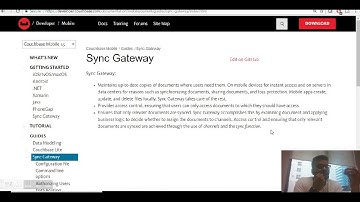 Couchbase Syncgateway