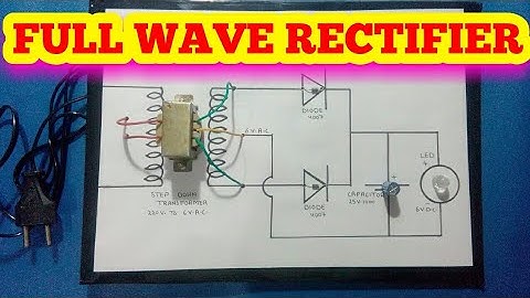 Full Wave Rectifier Science Project