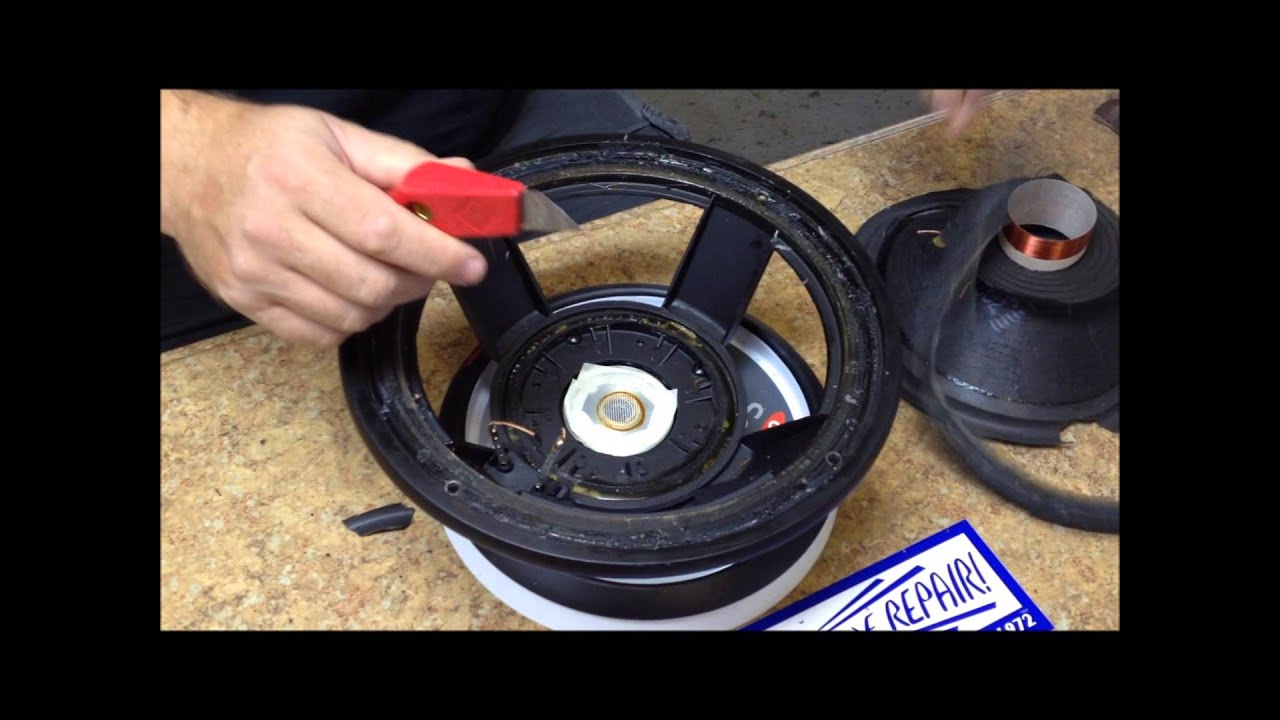 Cleaning A Speaker For Reconing YouTube cleaning-a-speaker-for-reconing-youtube