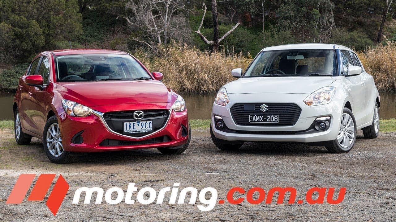 2017 Mazda2 vs Suzuki Swift YouTube