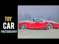 Ferrari Miniature model | Car Photography At home | Toy Photography Tutorial In Hindi