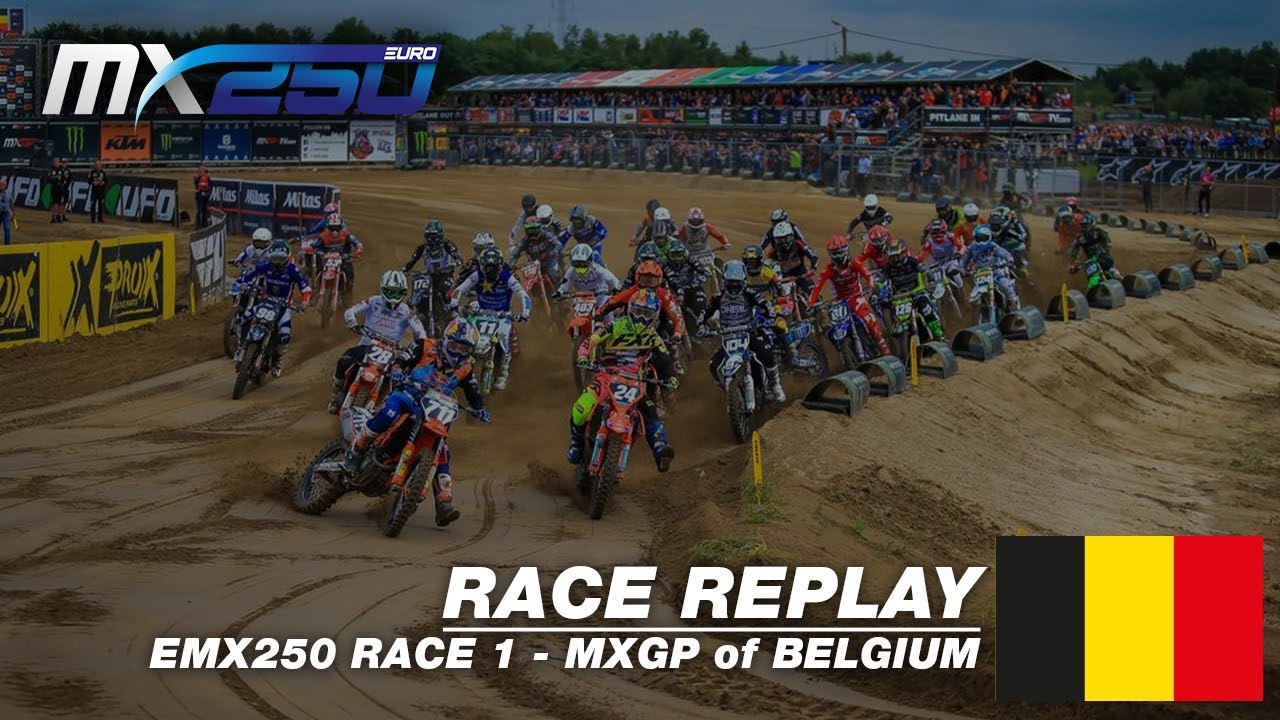 MXGP of Belgium 2019 - Replay EMX 250 Race 1 #Motocross