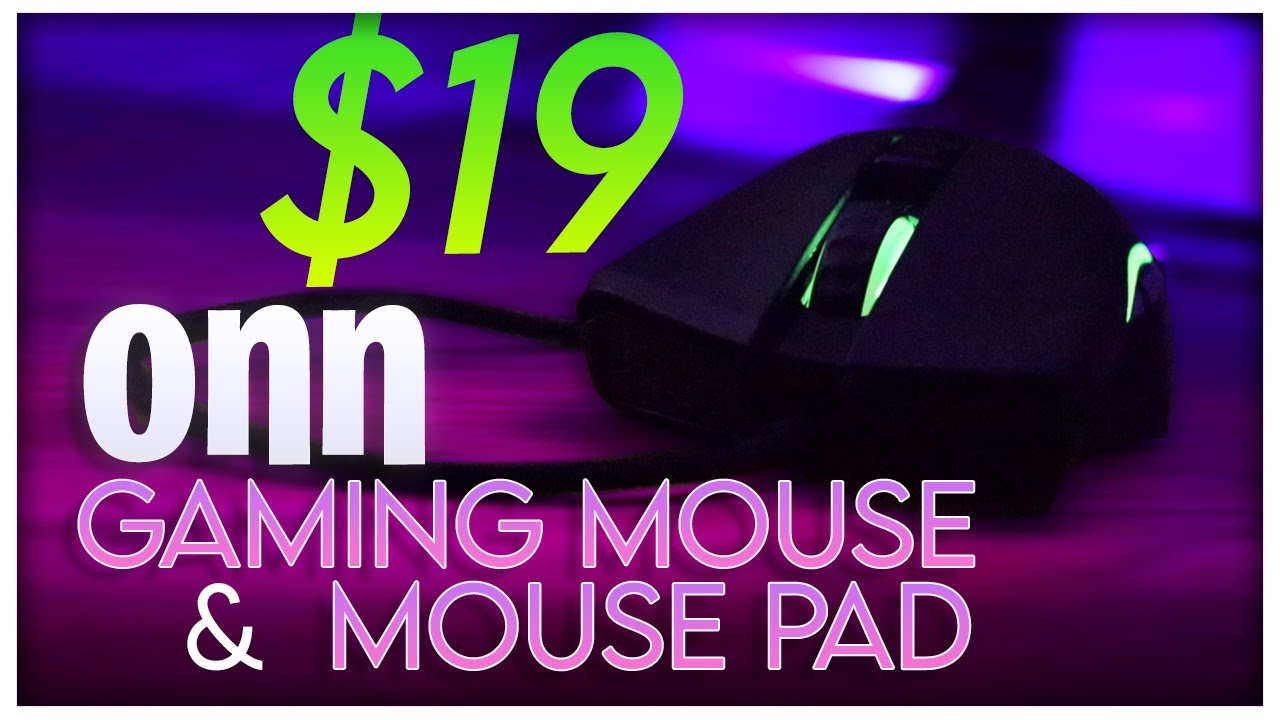 onn. USB Gaming LED Mouse Pad with 7 static light modes and 3 dynamic modes  