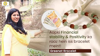 आपकी Financial stability & Positivity का राज है इस  bracelet मे | Greenat Bracelet 🤩🙌