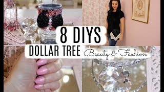 8 DOLLAR TREE DIYS BEAUTY & FASHION / 