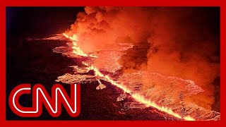 Iceland volcano: Eruption creates massive fissure screenshot 5