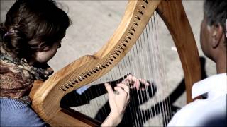 Clock - Coldplay - Harp cover by Annie Chambers