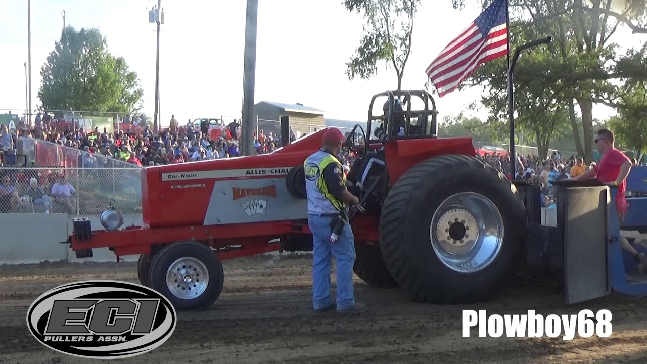 ECIPA 6,700lb LLSS Tractors in Springville, IA August 9th, 2017 YouTube