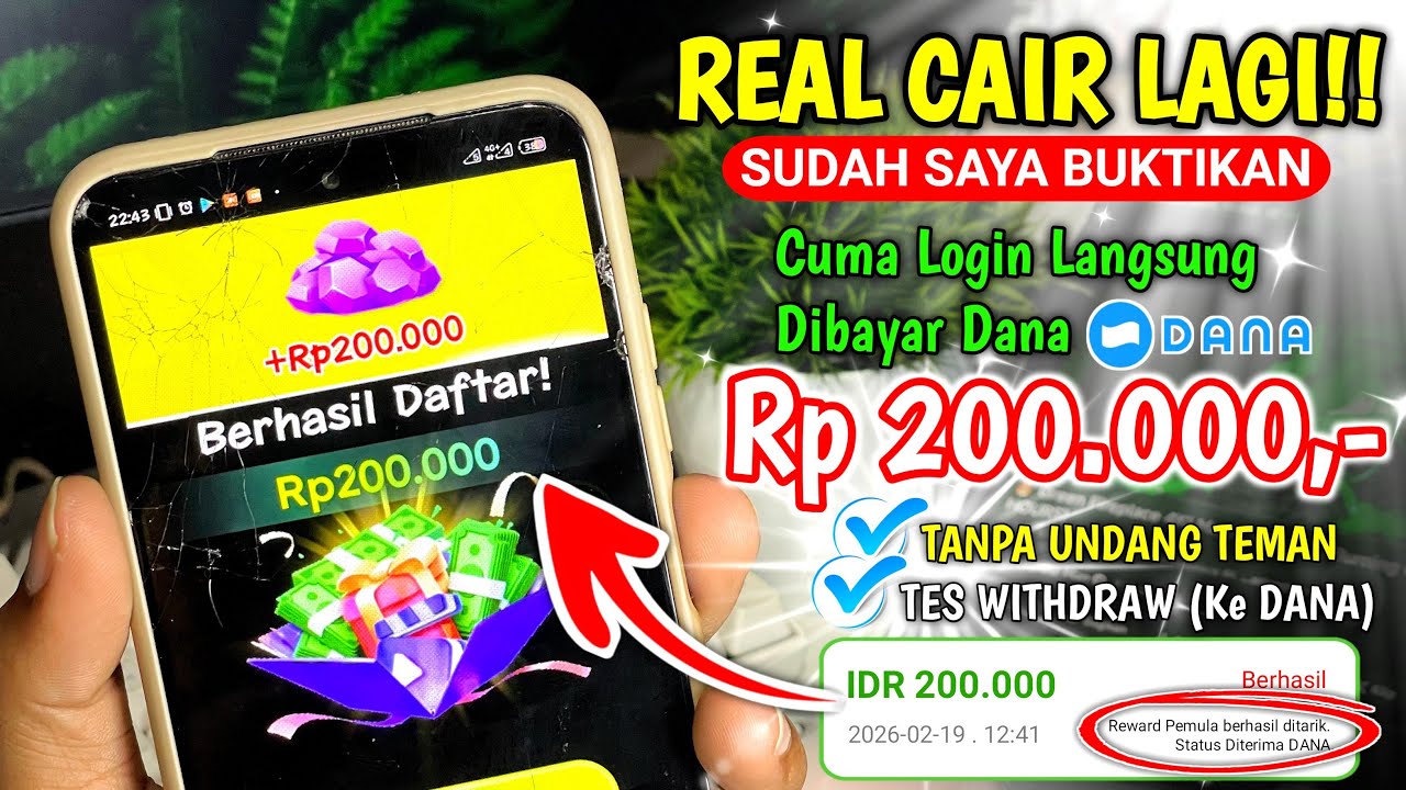 APK MIRIP FREEREELS! Aplikasi Penghasil Uang 2026 Tanpa Undang Teman, Apk Penghasil Saldo Dana 2026