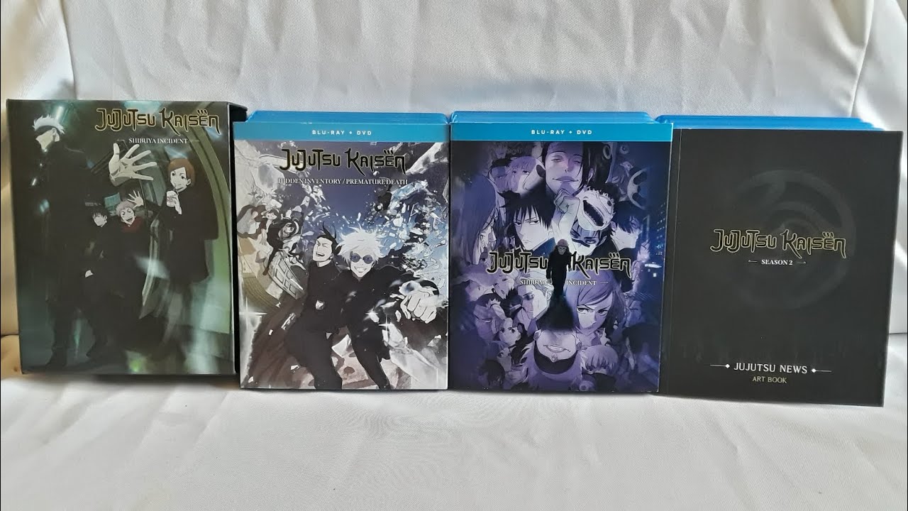 Unboxing Jujutsu Kaisen Season 2 Blu-rays - YouTube