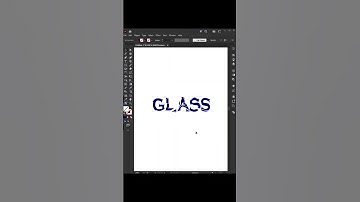 2025 Illustrator Hacks: Create Shattered Glass Text Effects Like a Pro! 💥 #adobeillustrator