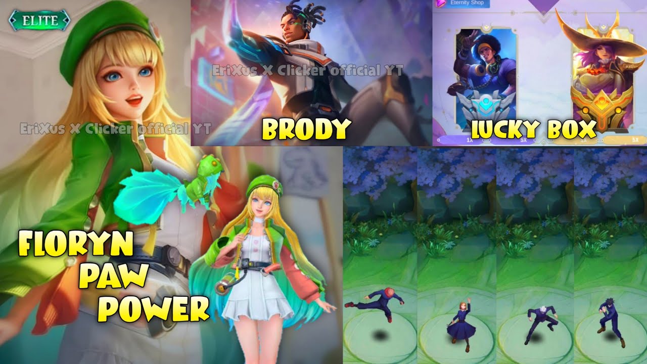 Floryn Power Paw,Harith Epic Voice Line,Lesley Legends Return, New UI ...