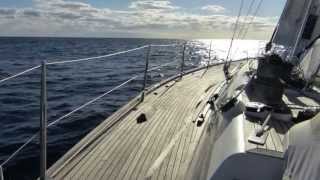 5. Days 2-3 Sailing the Bermuda Triangle – Offshore Sailing on Bella Luna – Swan 48 sailboat
