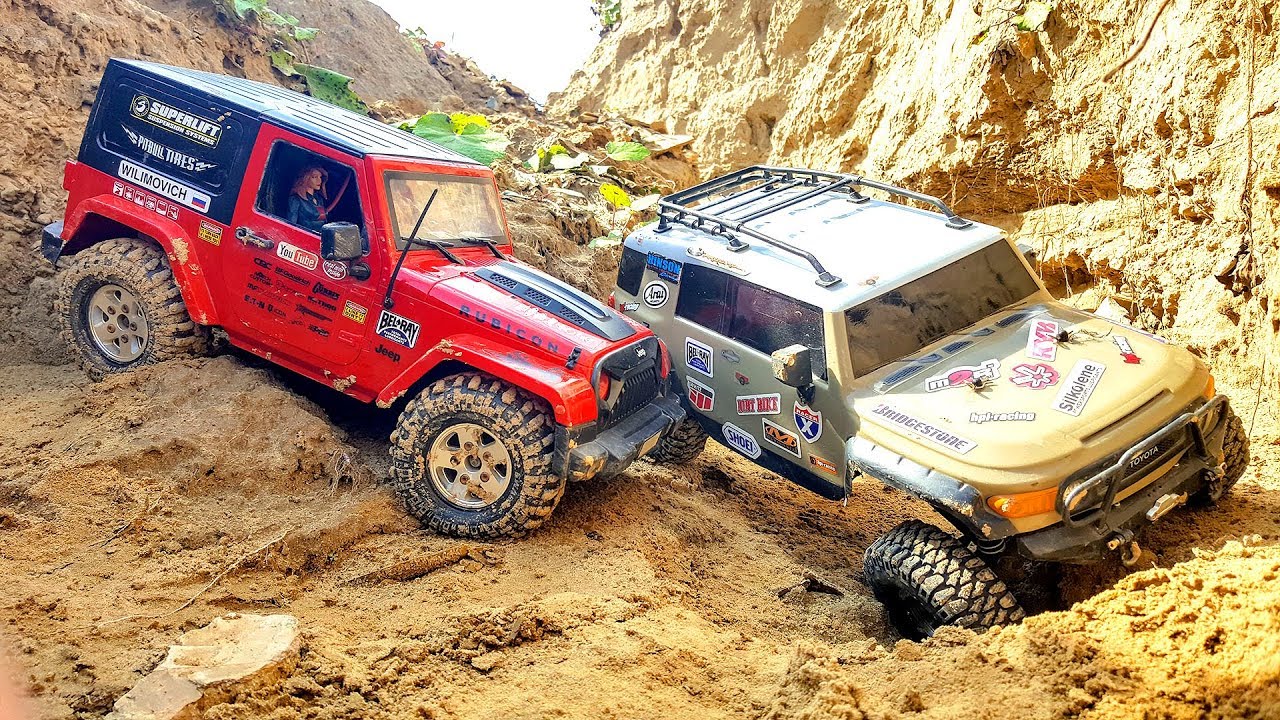 RC Cars Beautiful Canyon Adventure Jeep Wrangler MST CFX, Toyota FJ Cruiser HPI Venture | Wilimovich