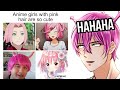 Anime memes only weebs can understand (Pink Edition)