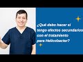 Como prevenir o mitigar los efectos secundarios del tratamiento para Helicobacter pylori