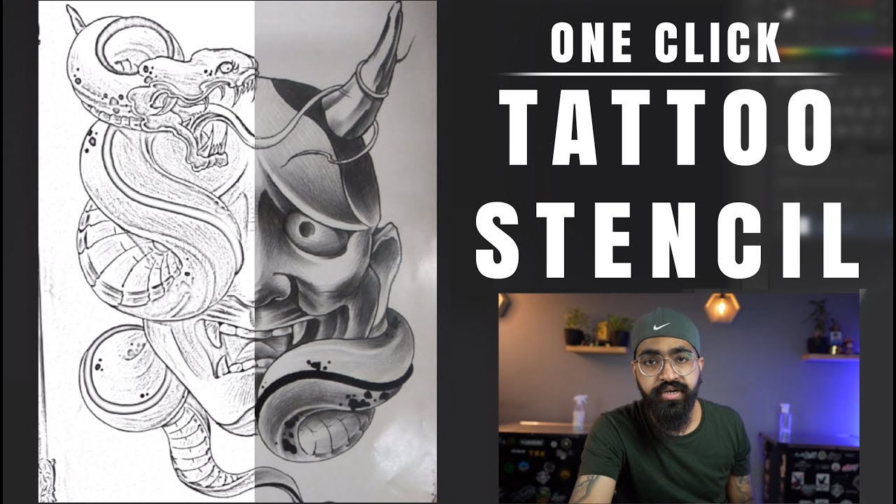 HOW TO MAKE TATTOO STENCIL EASILY? 