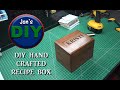 Handcrafted Recipe Box  (Jon&#39;s DIY)