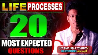 TOP 20 PYQ'S FROM LIFE PROCESSES | CLASS 10TH 2024-25