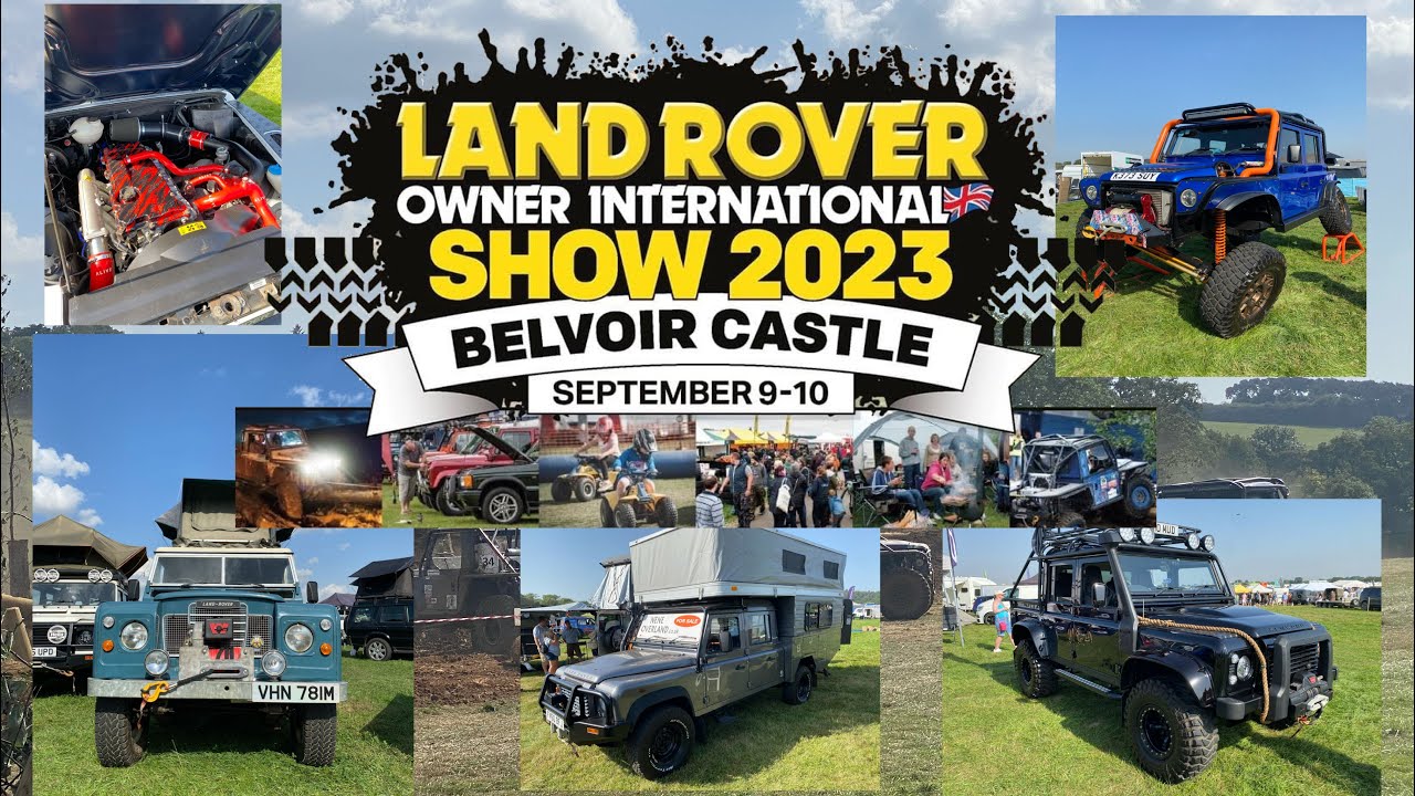 Our first visit to Belvoir Castle and the Land Rover Owners show 2023