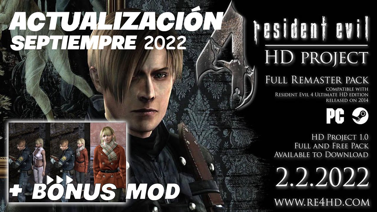 Resident Evil 4 HD Project já está disponível para download em sua versão  definitiva! - EvilHazard