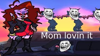 I pass the mom for the first time too