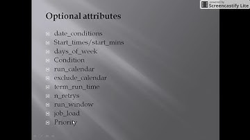 Autosys: JIL, Essential, General and Optional Attributes Class 8