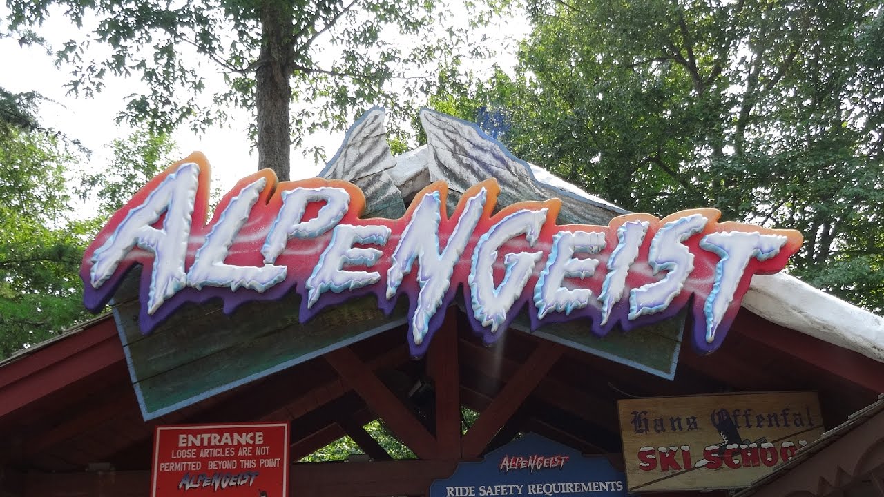 Alpengeist Busch Gardens Williamsburg Hd Youtube