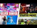 NEW SEASON 4 SILVER SURFER Bundle LEAK, Starter Packs, Fortnite RTX, Map Changes, Leaked COSMETICS!