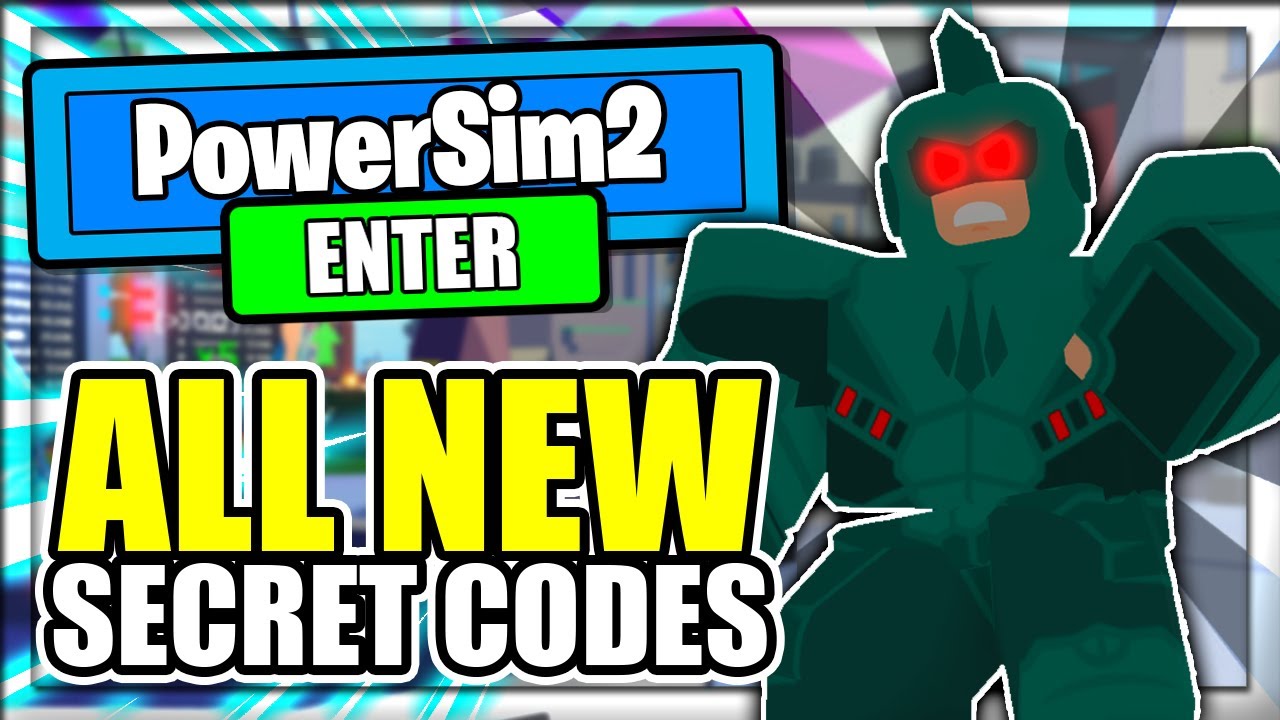 Codes For Roblox Power Simulator 2