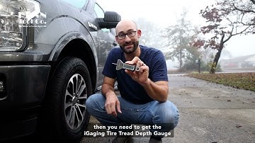 Accurate Tire Tread Depth Measurement with the iGaging Digital Tread Gauge