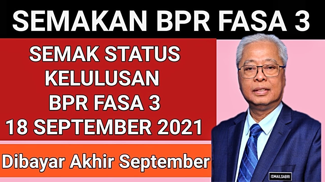 Semakkan bpr fasa 3