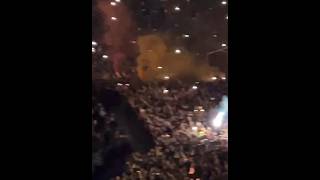 Liam Gallagher &amp; loud Manchester crowd singing Supersonic at Etihad stadium 2022.