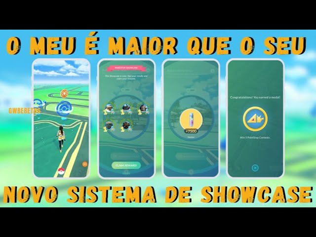 Como funcionam as Vitrines de Poképaradas em Pokémon GO?