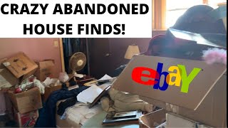 Abandoned Hoarder House Picking - FREE STUFF to resell with amazing finds