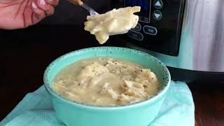 Slow Cooker Chicken and Bisquick Dumplings