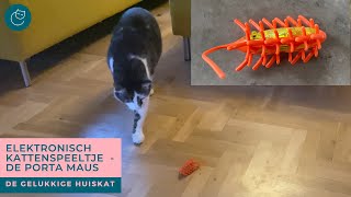 ELEKTRONISCH KATTENSPEELTJE - DE PORTA MAUS - De gelukkige huiskat | Kattengedrag by De gelukkige huiskat 538 views 2 months ago 5 minutes, 39 seconds