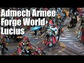 Showcase  forge world lucius adeptus mechanicus army  phantasos studio