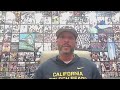 CAL Golden Bears Coach Geoff McArthur talks about new position with team