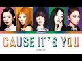 Red Velvet (レッドベルベット) - Cause It&#39;s You [Color Coded Kan_Rom_Eng]
