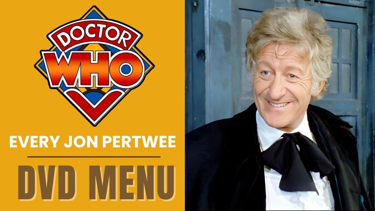 Every Jon Pertwee Doctor Who DVD Menu