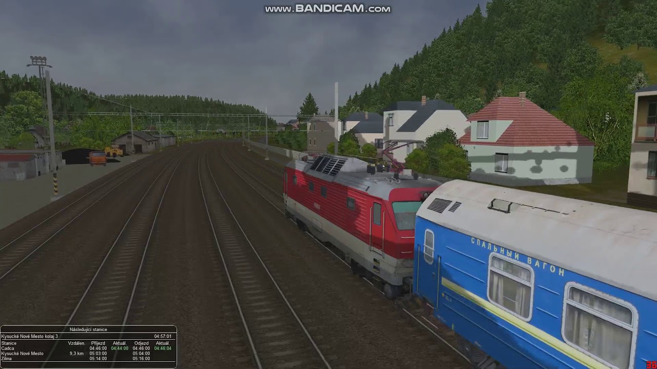 OpenRails, EN 443 BOHEMIA 1.část [Čadca - Žilina] - H0uba