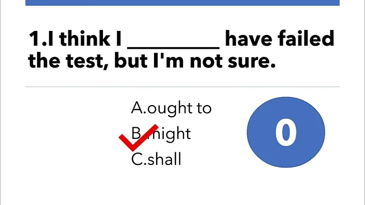 MODAL VERB QUIZ - Can you get 10/10? Intermediate modal verb Quiz